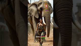 countries girls with giant animals #midjourney #countries #warriors #ai