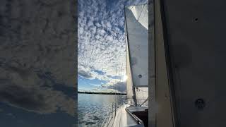 Beautiful day for a Sail in Sylvan Lake, AB