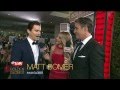 Matt Bomer & Etalk (red carpet) - Golden Globes Awards 2015