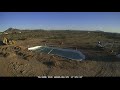 San Juan Fiberglass Pool time laps installation of a 16x45x8 Taj Mahal Deep model in Casa Grand AZ.