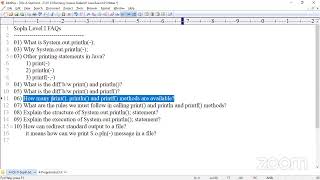 CORE JAVA @ 7:00 AM (IST) by Mr.Harikrishna_NEW Link