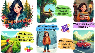 💡 Wie viele dieser Alltagsfragen kannst du beantworten? 🤔📚 Teste dein Deutsch jetzt! 🇩🇪🔥