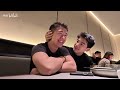 hot kissing in the restaurant🔥go shopping with my boyfriend❤️ cute gay couple rain and xuan🥰