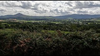 Dublin Cycling: Carrickgollogan Forest entrance to Ballycorus Road. 4K