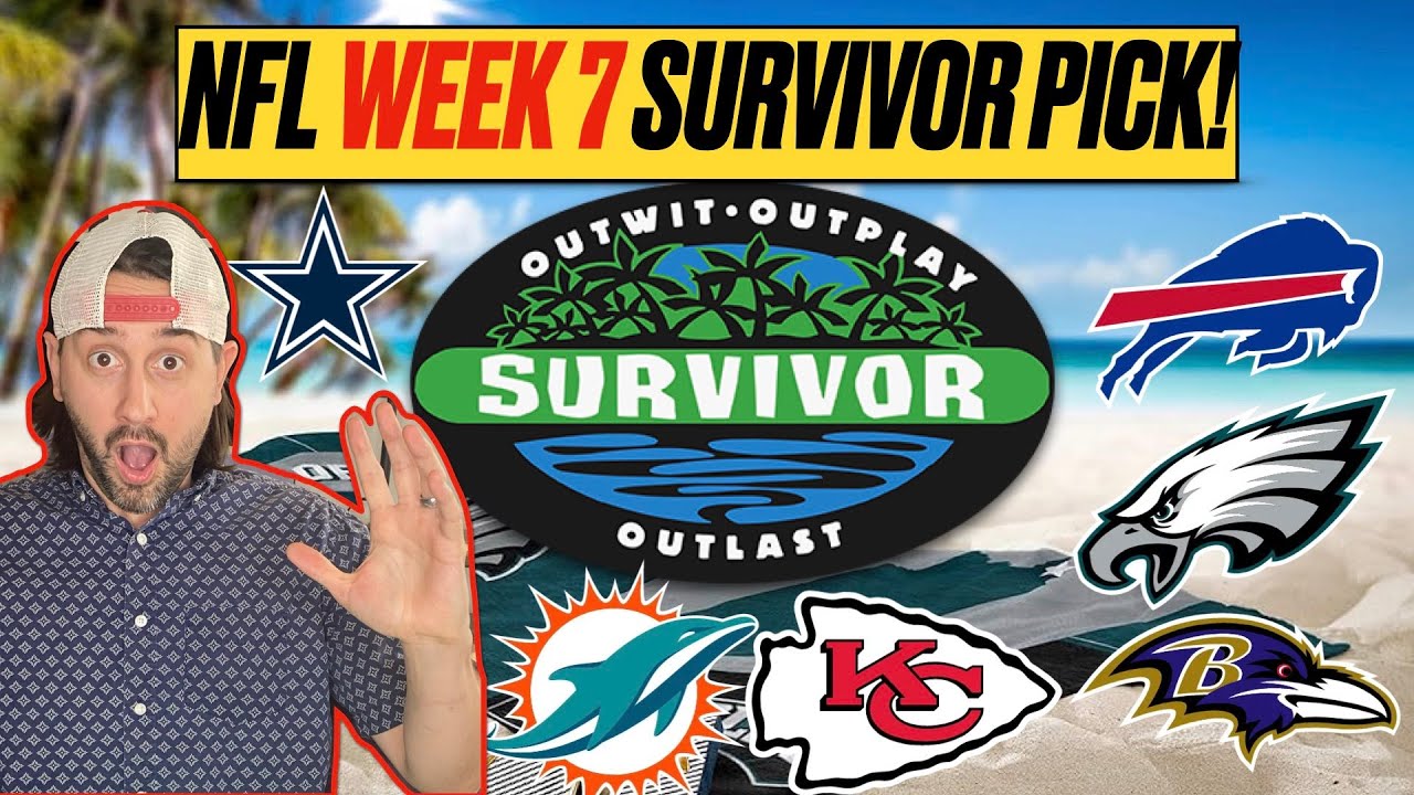 NFL Survivor Pool Pick Week 7 2023 | OUR WINNING STRATEGY| STILL ALIVE ...