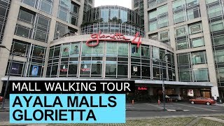 Glorietta Ayala Center Mall tour Makati Philippines