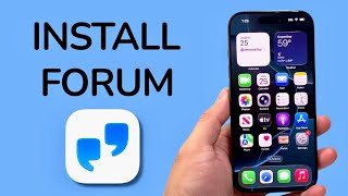 How To Install Forum App By Facebook On iPhone