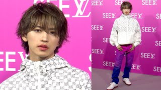 岩橋玄樹、”スポーツMIX”コーデを披露　ルイ・ヴィトン「SEE LV」展レセプションイベント