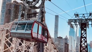 Roosevelt Island Tramway 🚠/纽约 罗斯福岛缆车🚠和樱花🌸