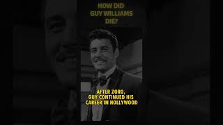 How did Guy Williams die? #actor #zorro  #history #cinemahistory #movie #hollywoodhistory  #film