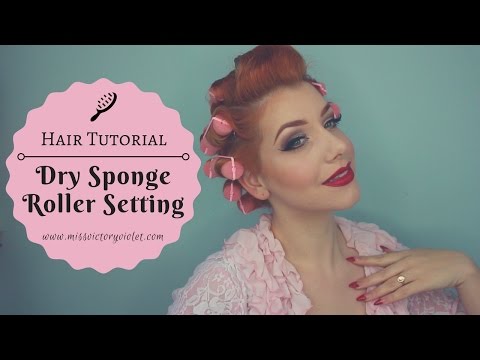 Dry Overnight Sponge Roller Setting Tutorial Dry Overnight Sponge Roller Setting Tutorial