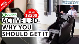 Ogawa Active L 3D Massage Chair | Why You Should Get it