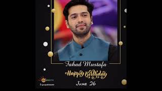 Fahad Mustafa | Birthday vibes |Happy Birthday |@aspireshine8557