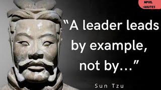 Sun Tzu Quotes - Lessons from The Art of War And Leadership||How to win life's battles🔥