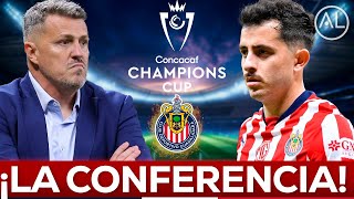 🚨 OSCAR GARCÍA Y ALAN MOZO EN CONFERENCIA DE PRENSA PREVIO CHIVAS VS CIBAO COPA CAMPEONES CONCACAF