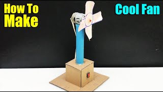 How to Make a Cool Fan DIY at Home, Life Hacks