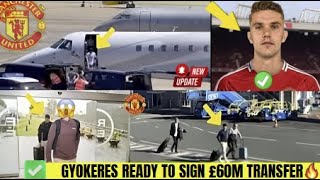 🚨100% ANOTHER TRANSFER CONFIRMED ✅️ VIKTOR GYÖKERES ARRIVES MANCHESTER UNITED 👏 £70M AGREEMENT DONE