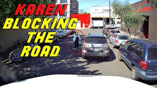 A Day in The Life of an American Truck Driver - Road Rage, Brake Check, Car Crash, Instant Karma USA