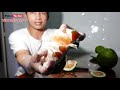 3 cách lột bưởi nhanh nhất mẹo bóc vỏ bưởi cực hay 3 fastest ways to peel grapefruit