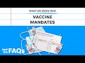 Are vaccine mandates legal? Here's what employers are allowed to do | Just the FAQs