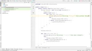 16. Concurrency in java Exceptions
