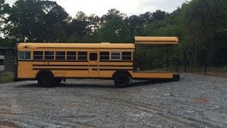 Barbecue Bus Conversion Project - #6