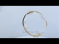 delicate square shape silver zircon adjustable golden bracelet for her