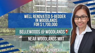 Bellewoods | Well Renovated 5-Bedder E.C in Woodlands for $1,700,000! | POP Unveil 16