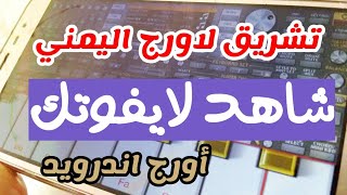 كيفيه تشريق الاورج وعزف الاغاني اليمنيه شاهد الفيديو الى الاخير