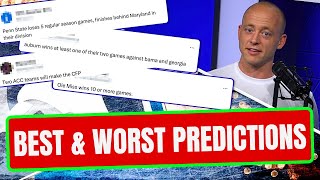 Josh Pate On BEST & WORST CFB Predictions - Part 3 (Late Kick Cuts)