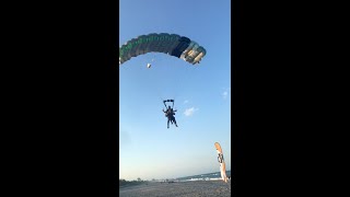 Skydive Melbourne Beach Tandem Landing