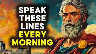 Speak 5 Lines To Yourself Every Morning | Stoicsm