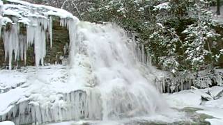 Deep Creek Lake Winter Destinations - Swallow Falls State Park