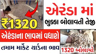 Arenda na bhav| 02/02/2025 | આજના બજાર ભાવ | એરંડા નો ભાવ | commodity Trend #Arendanabhav