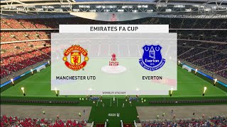 FIFA 23: Manchester United vs Everton - FA Cup - Full Match