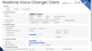 【AI变声器】RVC实时变声器 胎教级别教学视频 让你变成你想要变的声音