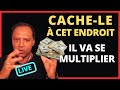 5 Endroits où Placer l’argent pour Multiplier le flux et l’énergie de l’abondance dans ta vie.