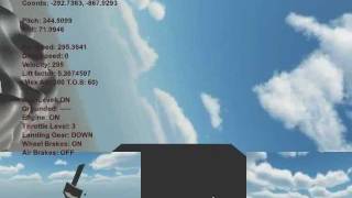 Angel Infractor (simple flight model in Unity)