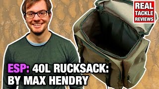 ESP: 40L RUCKSACK BY: MAX HENDRY