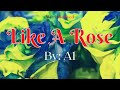 Like A Rose 💝💞💙 (Lyrics) | 👉 By: A1