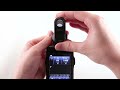 sekonic l 478 quickstart video custom settings