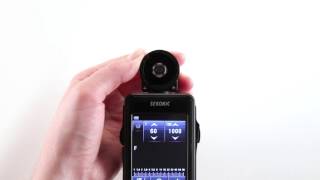 Sekonic L-478 Quickstart Video: Custom Settings