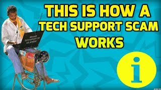 How Does A Tech Support Scam Work?