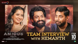 Amigos Team Interview With Hemanth | Nandamuri Kalyan Ram | Ashika Ranganath | Rajendra Reddy