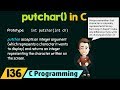 putchar() Function in C