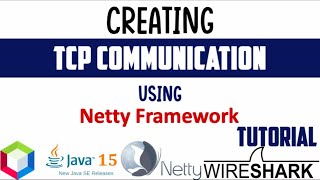 TCP Communication using Java Netty Framework 4.1.55 | Step wise step Tutorial