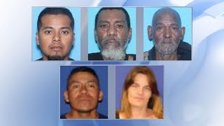 Two men face drug, robbery charges after five killed in Sampson County in 2023