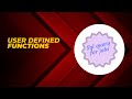 User Defined  Scalar Functions  in sql |Sql Server|