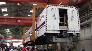 空飛ぶ新幹線？新幹線なるほど発見デー in JR東海浜松工場2013 Fling SHINKANSEN in HAMAMATSU Factory JR TOKAI