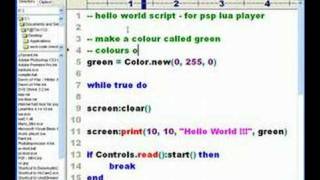 Tutorial 1 - Hello world lua tutorial